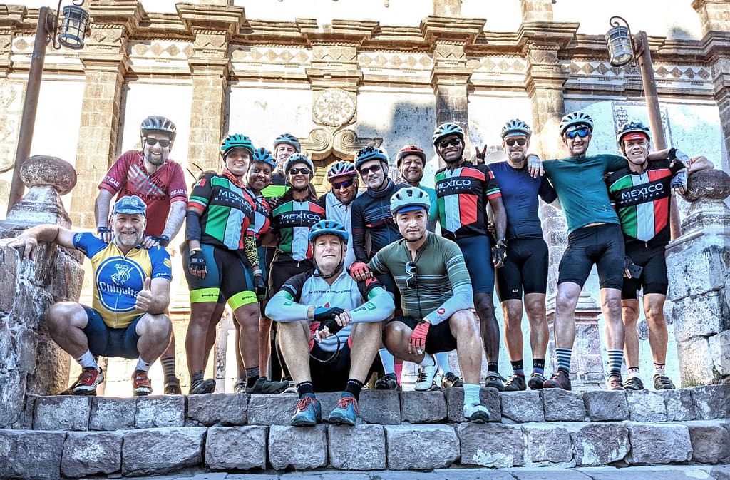 Baja Cycling Group in San Ignacio